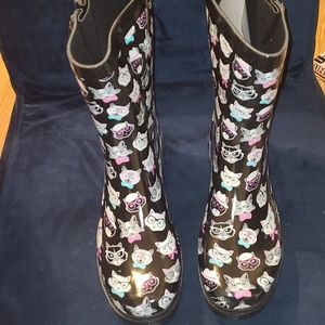 New Capelli new york rain boots size 8
